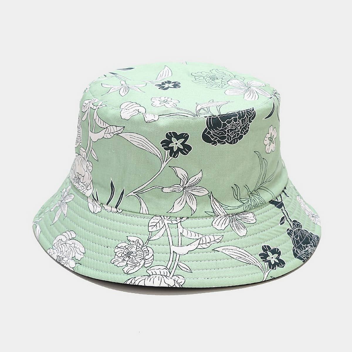 2024 NEW PEONY FLOWER PATTERN BUCKET HAT_CWAH1645
