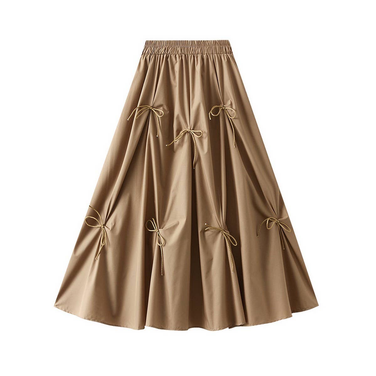 High-Waist A-Line Flare Skirt with Chic Vibe