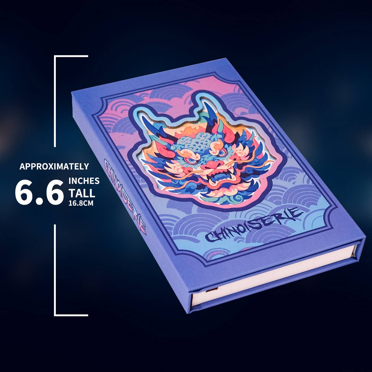 COLORFUL PORTABLE NOTEBOOK ON BLUE BACKGROUND