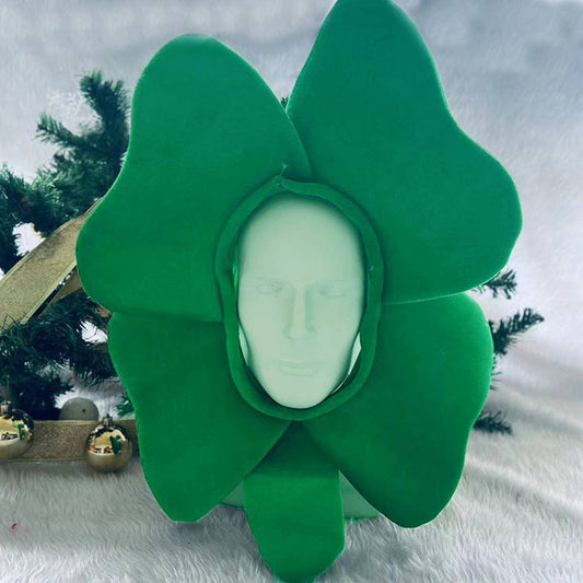 CWMM9610_IRISH FESTIVAL FOUR LEAF CLOVER CREATIVE HEADDRESS