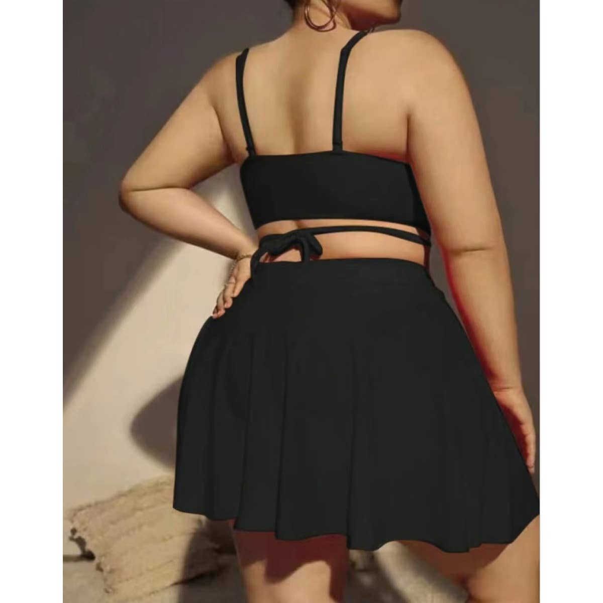 Sexy Plus Size Bikini 3/Set - High Waist Swimsuit
