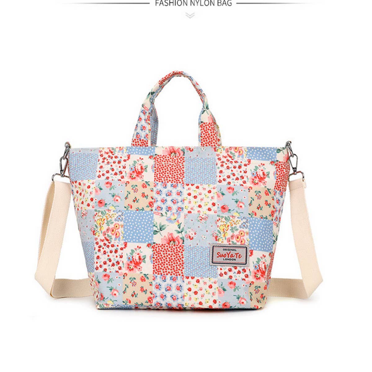 OXFORD PRINTED NYLON LIGHTWEIGHT SHOULDER BAG_CWASC1784