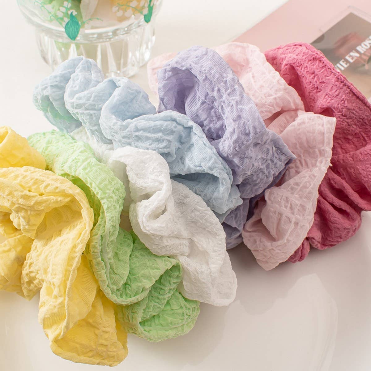 SCRUNCHIES ELASTIC HAIR BANDS_CWAHA1796