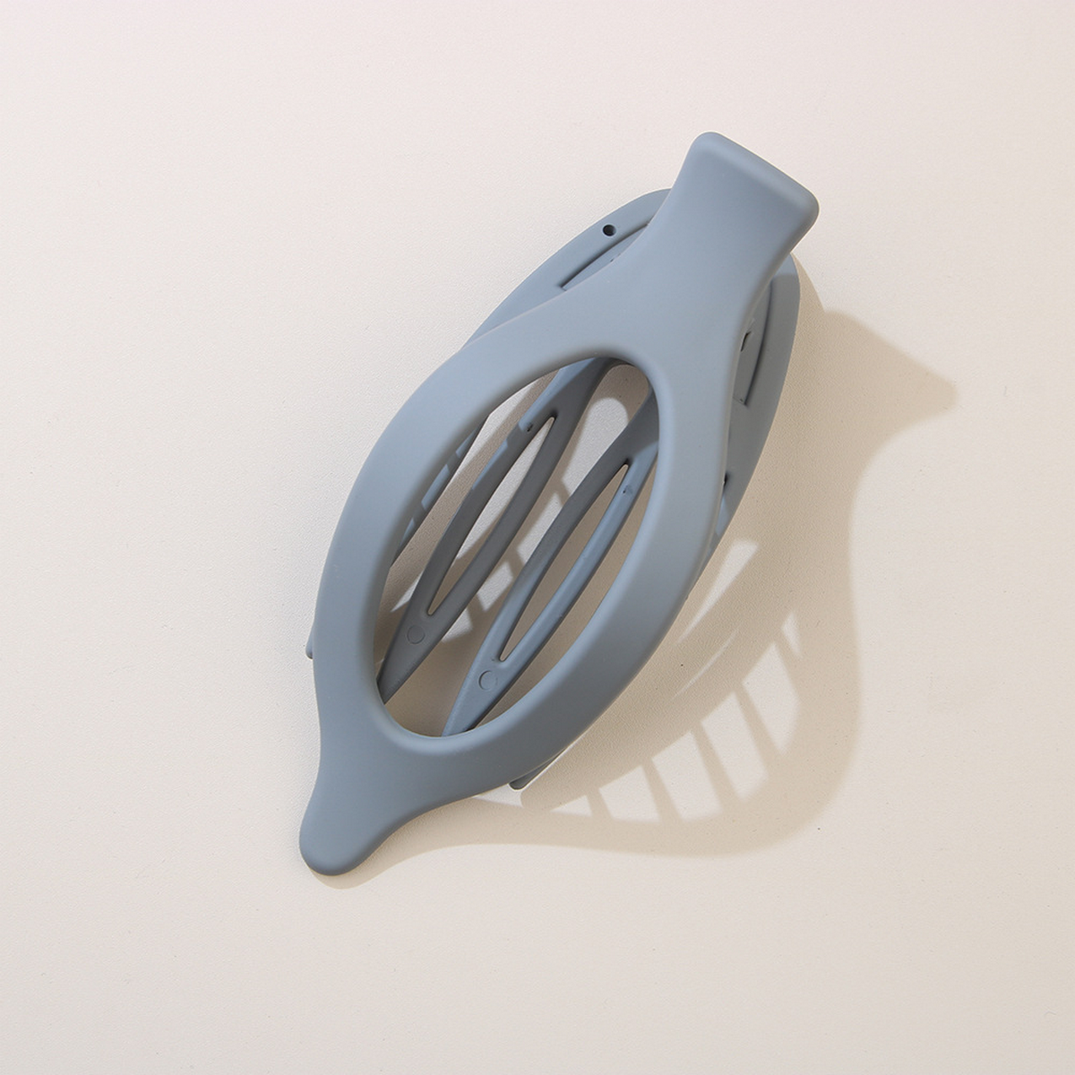 Leaf Oval Hair Clip ??Minimalist Claw Barrette_CWAHA6511