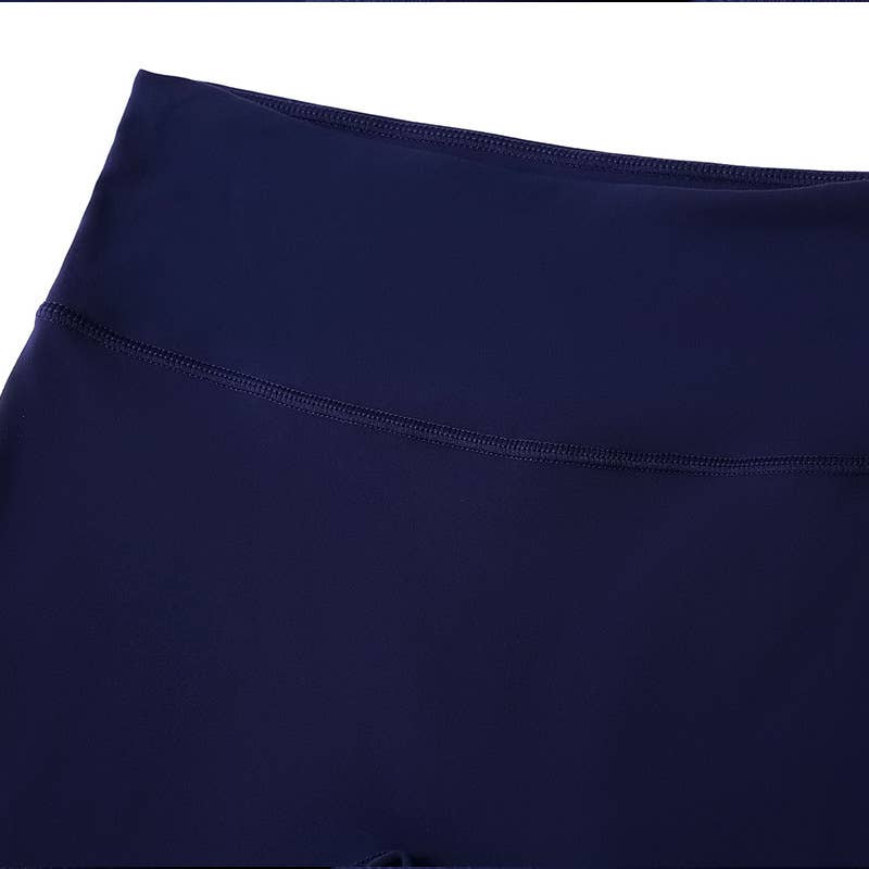 High-waisted sports running tight-fitting pants