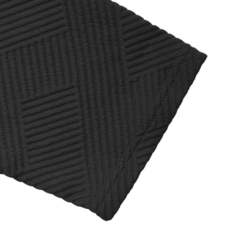 Textured casual V-neck color-blocking sweatshirt