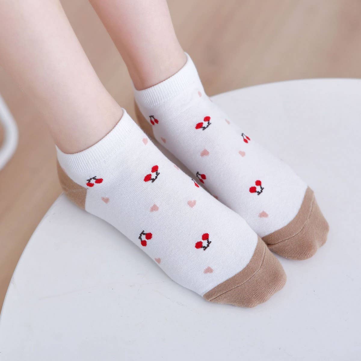 WOMEN'S PREPPY STYLE COTTON BREATHABLE SOCKS