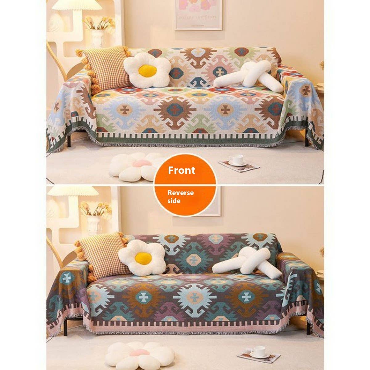 Sofa Throw Blanket for Couch, Chair & Picnic_CWMM9644