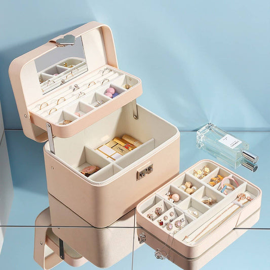 MULTI-LAYER FASHION JEWELRY STORAGE BOX
