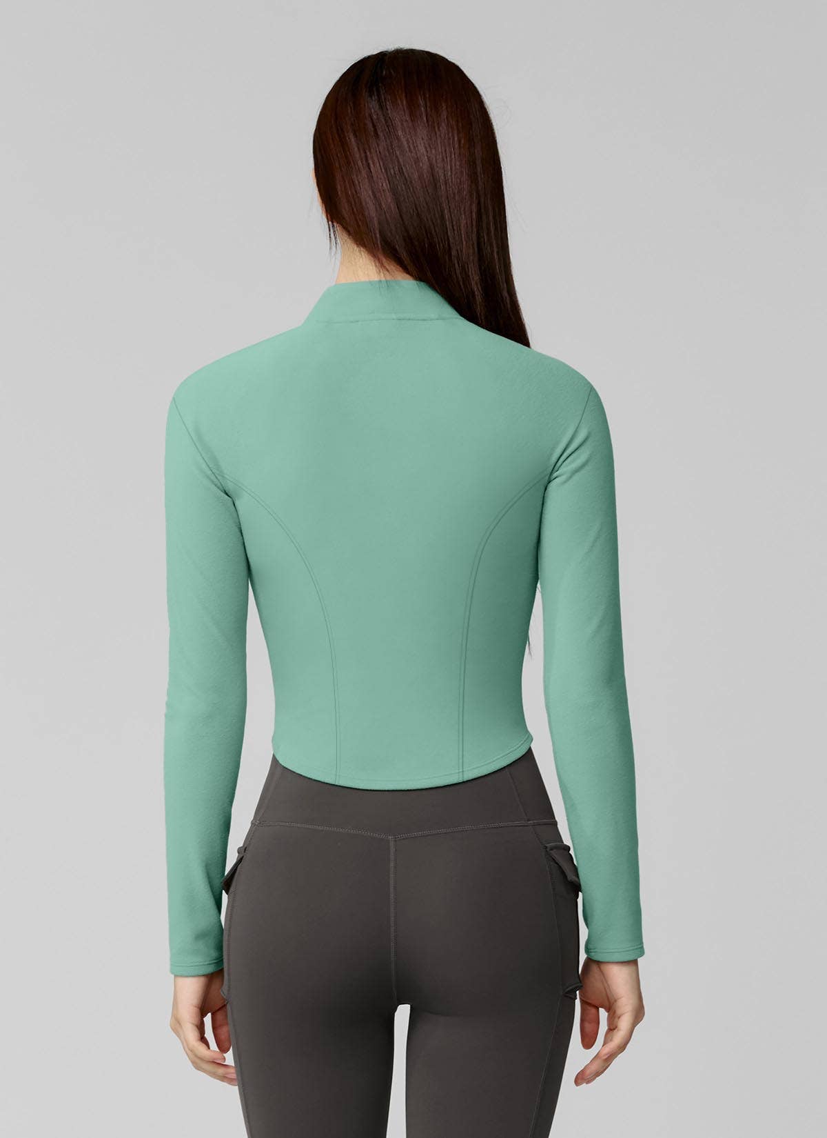 Stand-up collar fitness cycling sports jacket