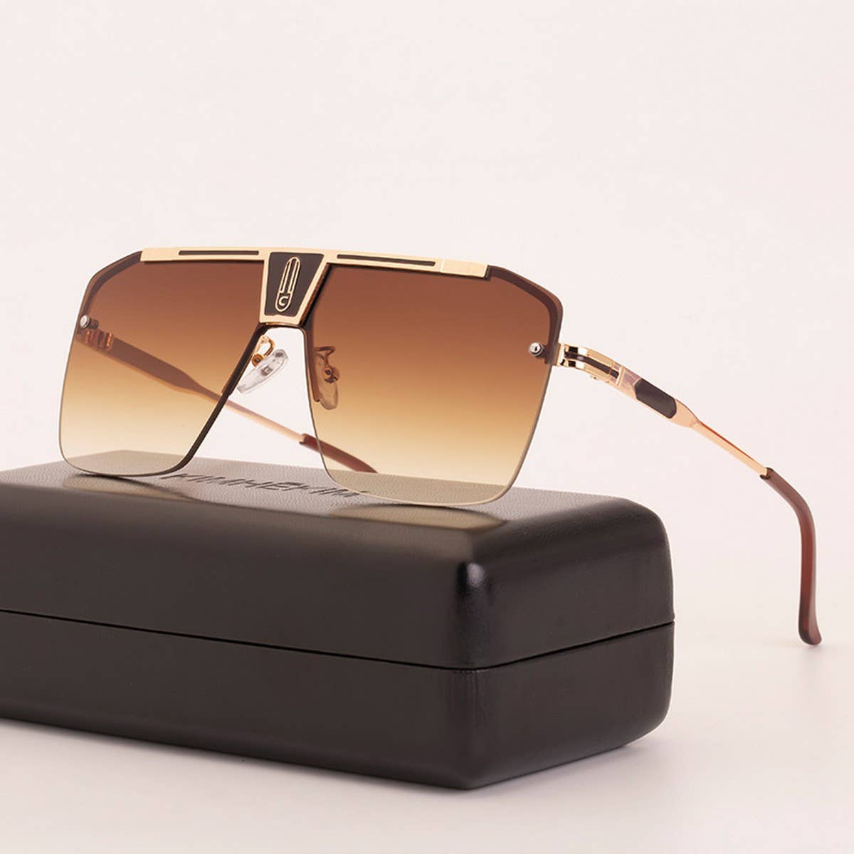 LARGE FRAME SUNGLASSES SQUARE FRAME SUNGLASSES