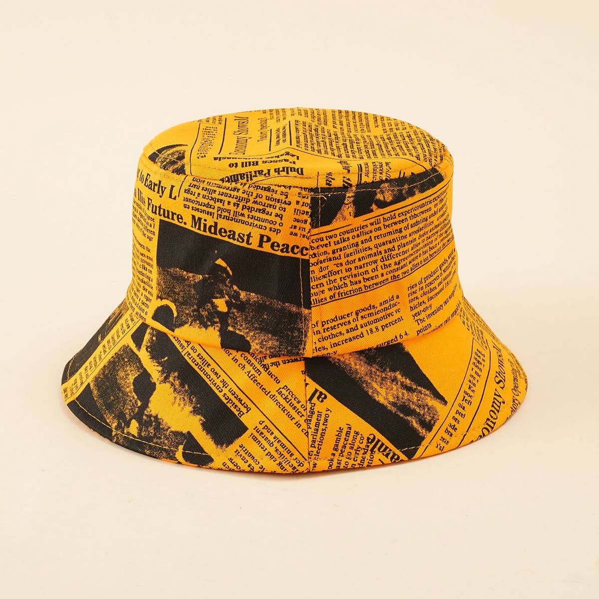 FASHION GRAFFITI WASHED SUN BUCKET HAT_CWAH1424