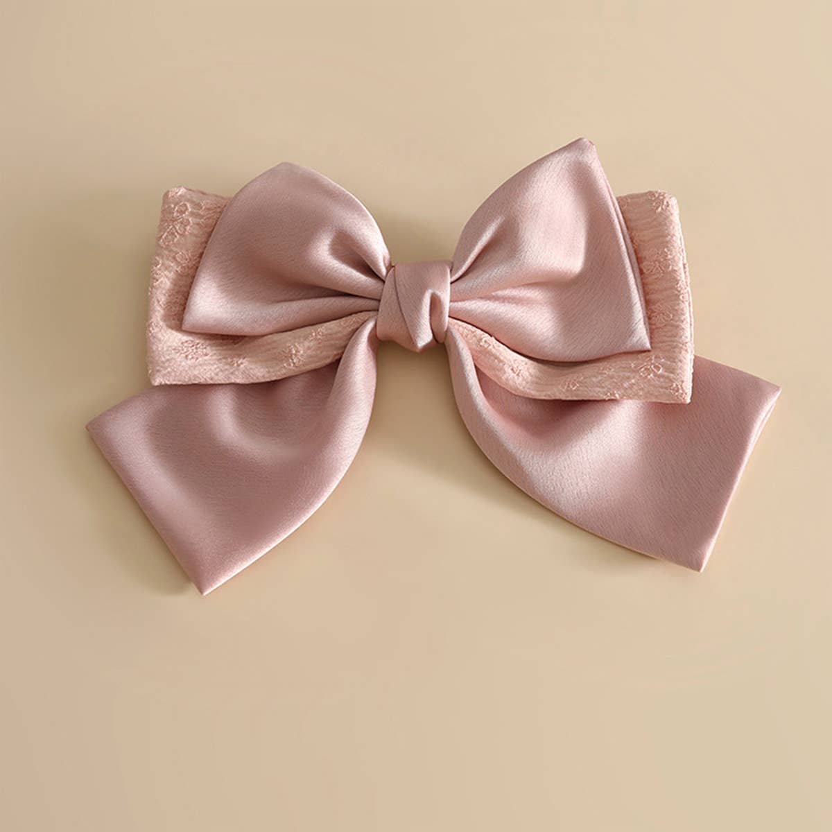 SIMPLE AND HIGH-END BIG BOW HAIRPIN