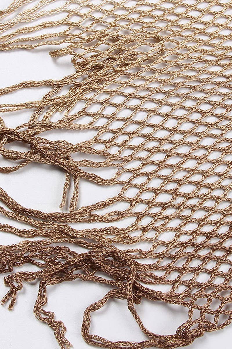 CWTBLS1030_BEACH BLOUSE WITH BELT AND SPLIT CAPE