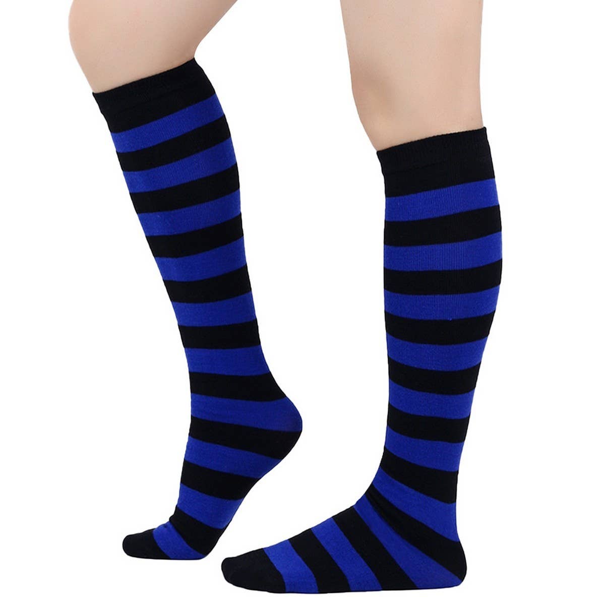 CWMM10073_STRIPED KNEE-HIGH SOCKS FOR CHRISTMAS