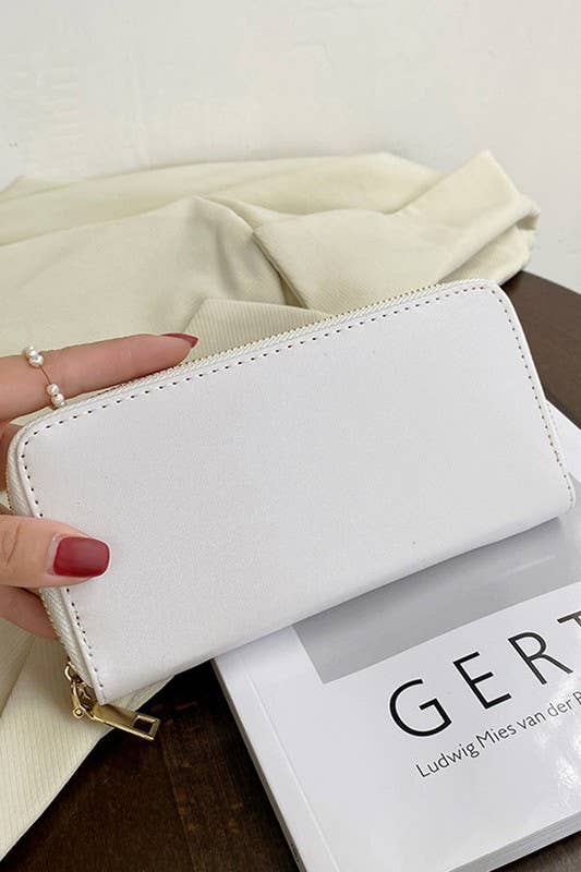 SOFT LEATHER CLUTCH PURSE WALLET_CUAB0056