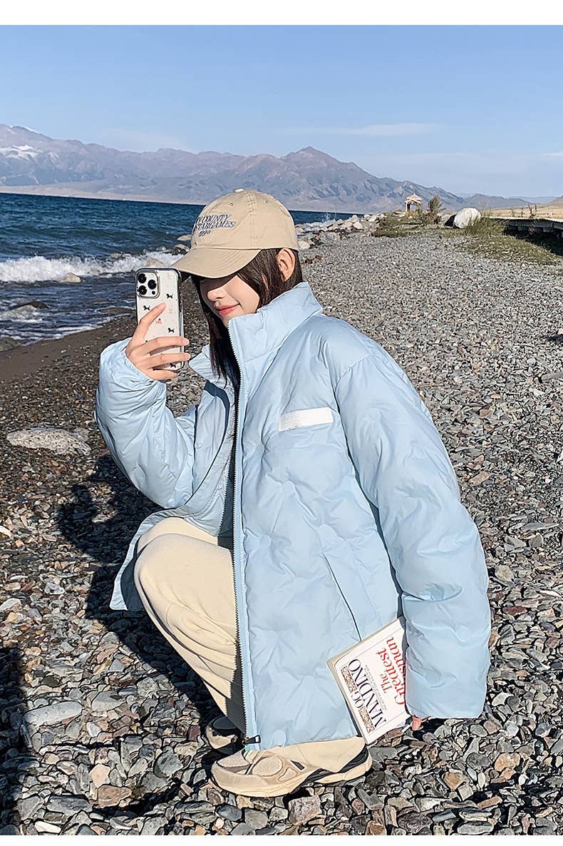 Baggy bread suit is to feel like a thick coat