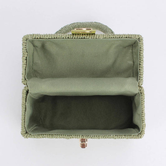 DUAL-PURPOSE LEISURE PAPER ROPE WOVEN BAG_CWAB4713