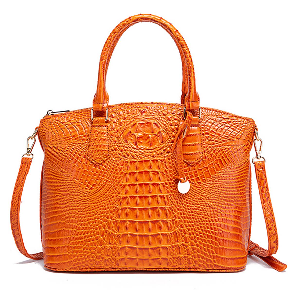 CROCODILE PATTERN HANDBAG SHOULDER BAG_CWAB0571