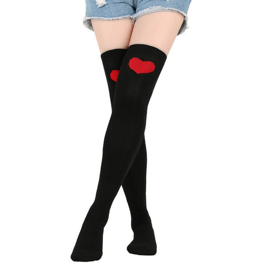 CWMM10068_VALENTINE DAY KNEE-HIGH SOCKS FOR DATE &AMP PARTY