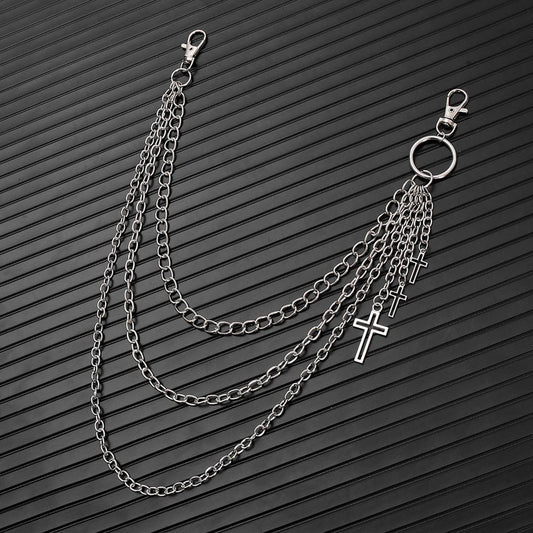 VERSATILE MULTI-LAYER CROSS TROUSER CHAIN