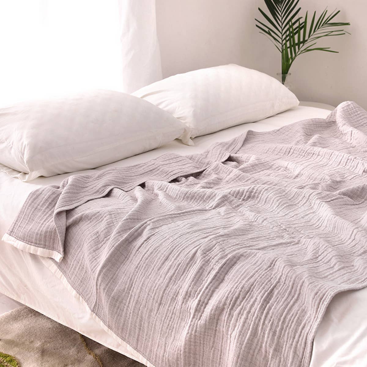 SOLID COLOR SIX-LAYER AIR-CONDITIONED NAP BLANKET_CWMM1611