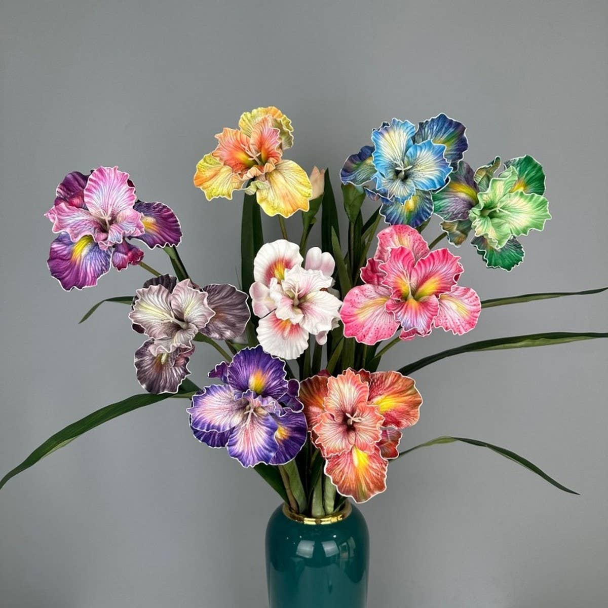 3D Printed Iris Flower for Wedding and Event Decor_CWMM6586