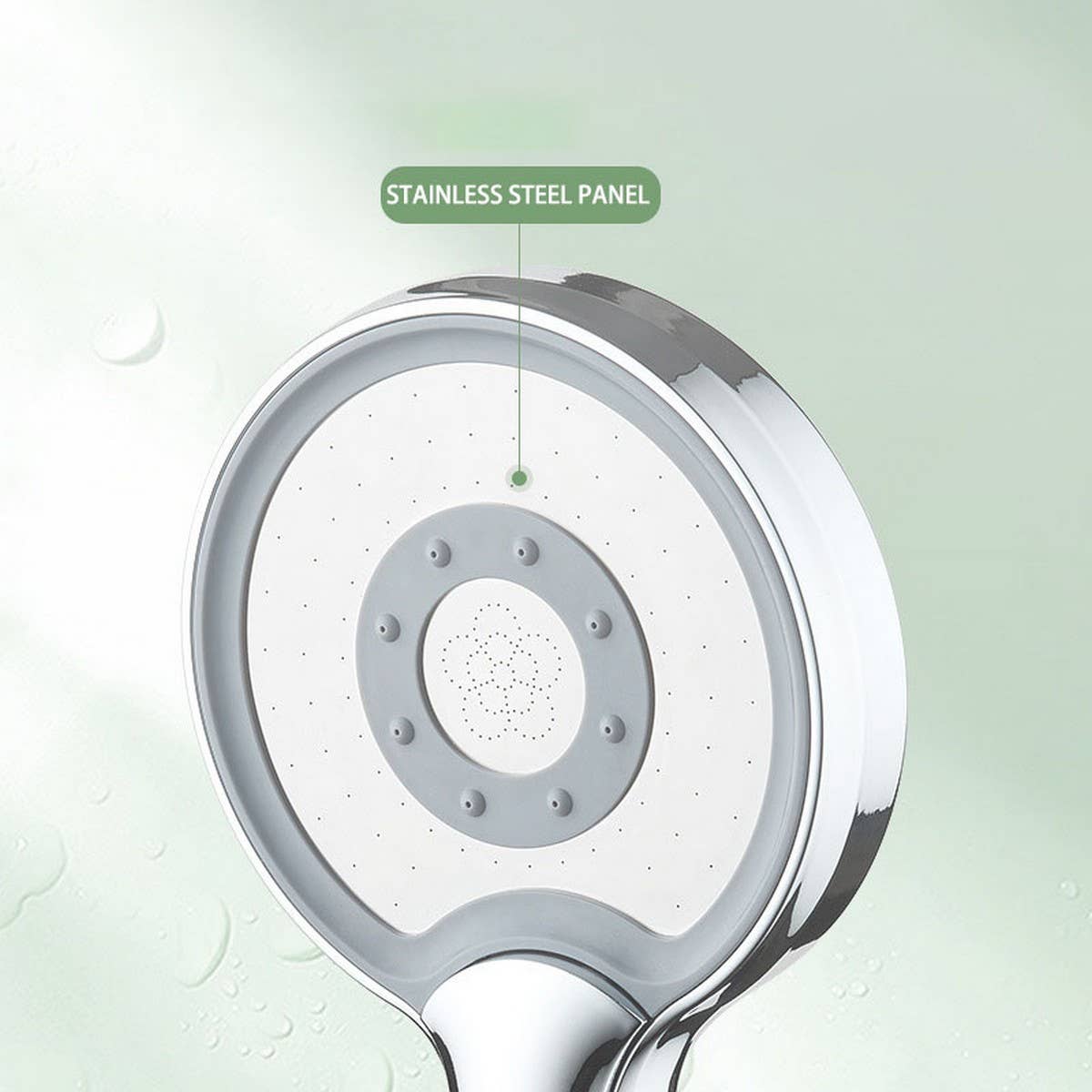 THREE-SPEED LARGE PANEL SPRAY BOOSTER SHOWER