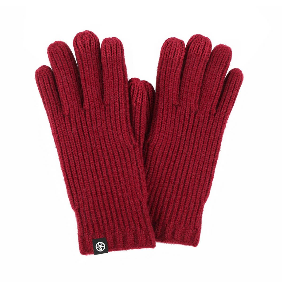 SOLID COLOR VERTICAL STRIPED TOUCH SCREEN GLOVES_CWAG0386