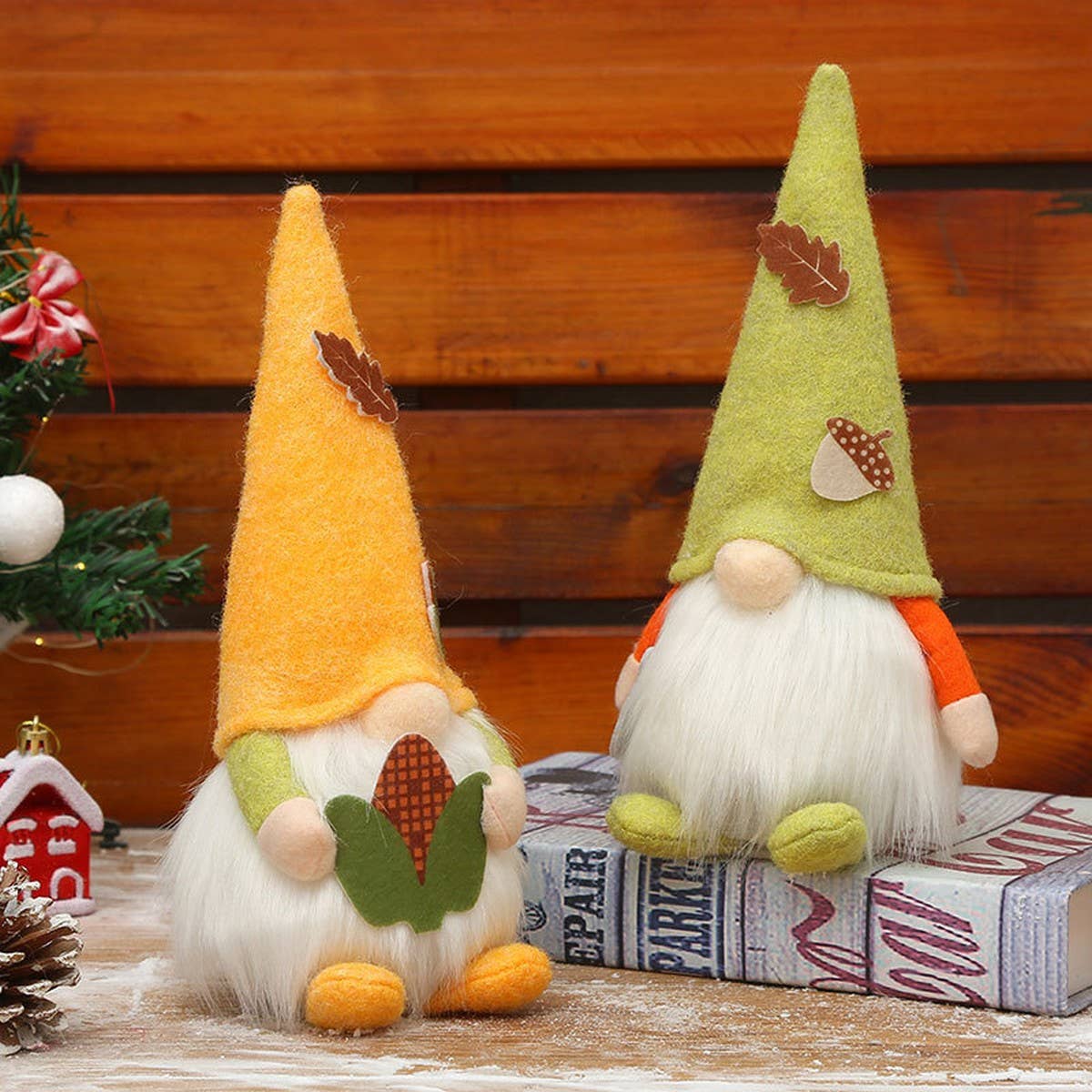 CWMM9351_HARVEST FESTIVAL LUMINOUS PLUSH DOLL ORNAMENTS