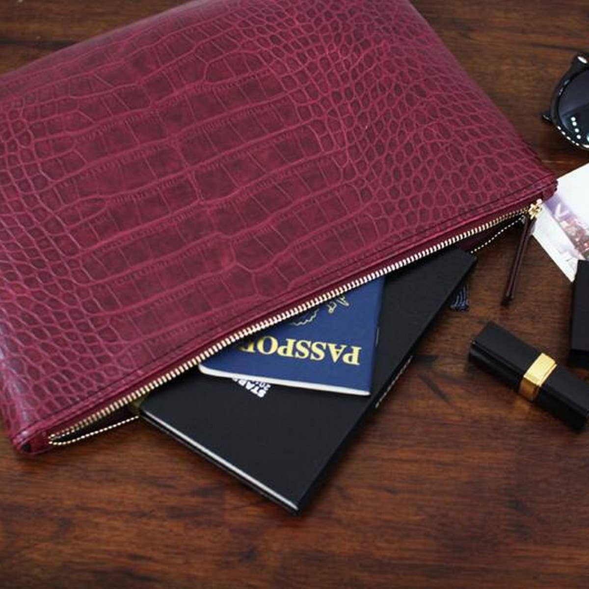 CROCODILE PATTERN LARGE CAPACITY HANDBAG_CWAB1375