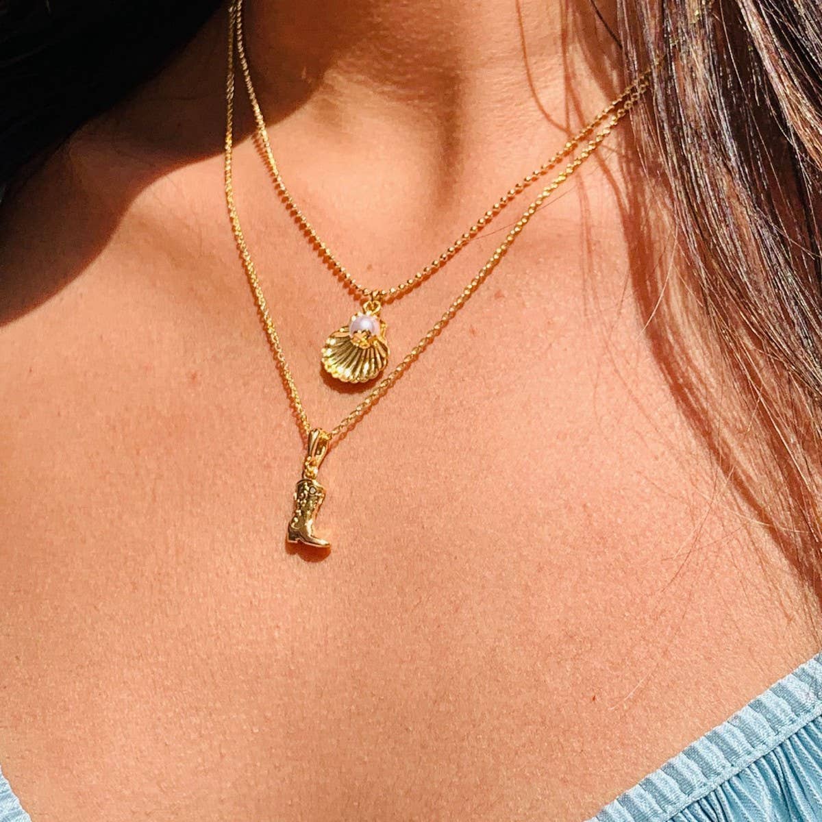 NEW CREATIVE RETRO PEARL PENDANT NECKLACE