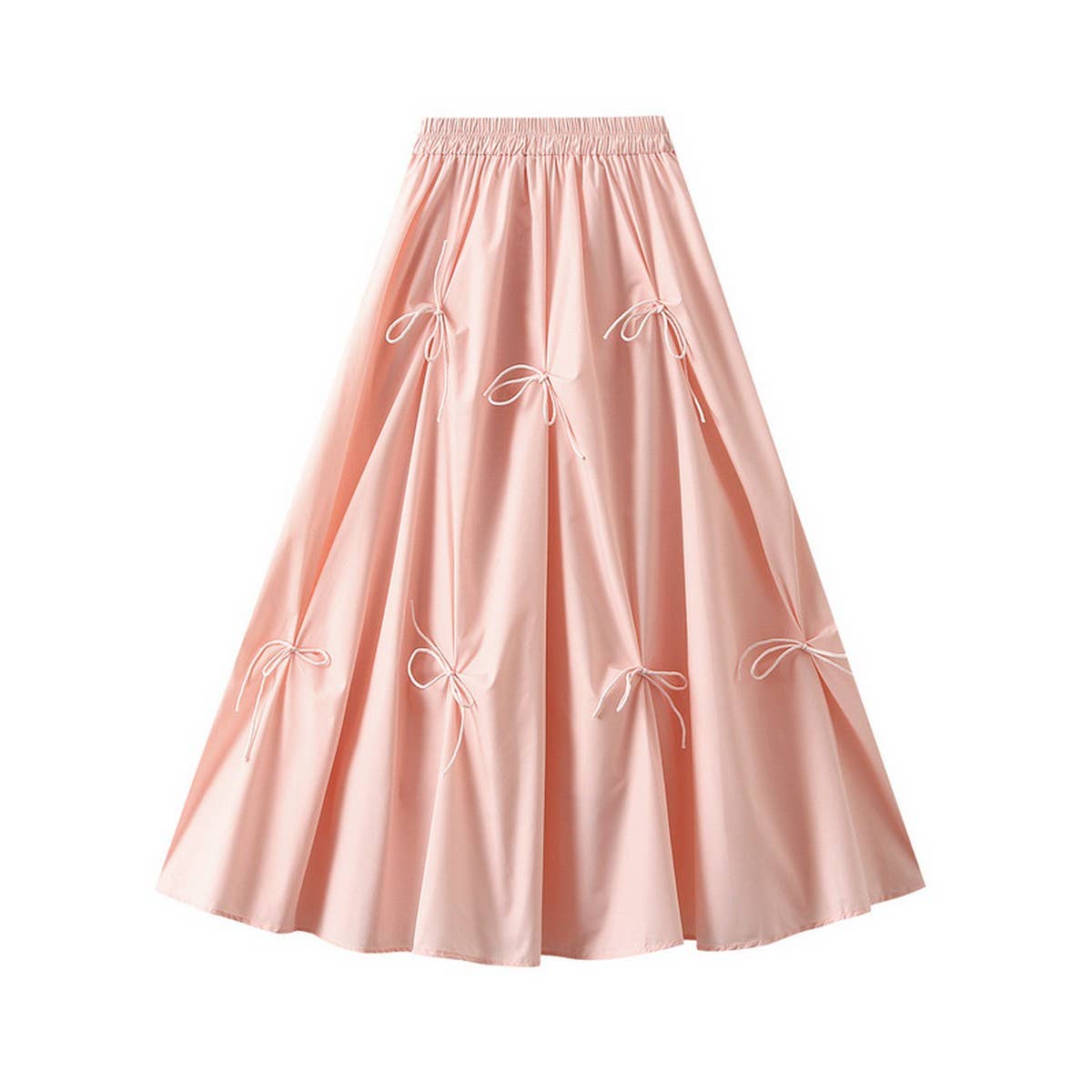HIGH WAIST A-LINE SKIRT TEMPERAMENT UMBRELLA SKIRT