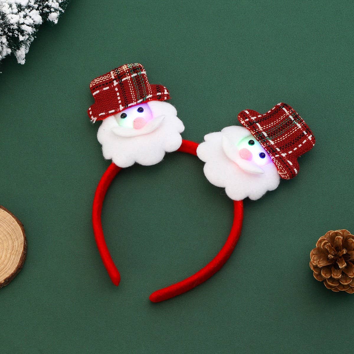CHRISTMAS LIGHTED PARTY HEADBAND