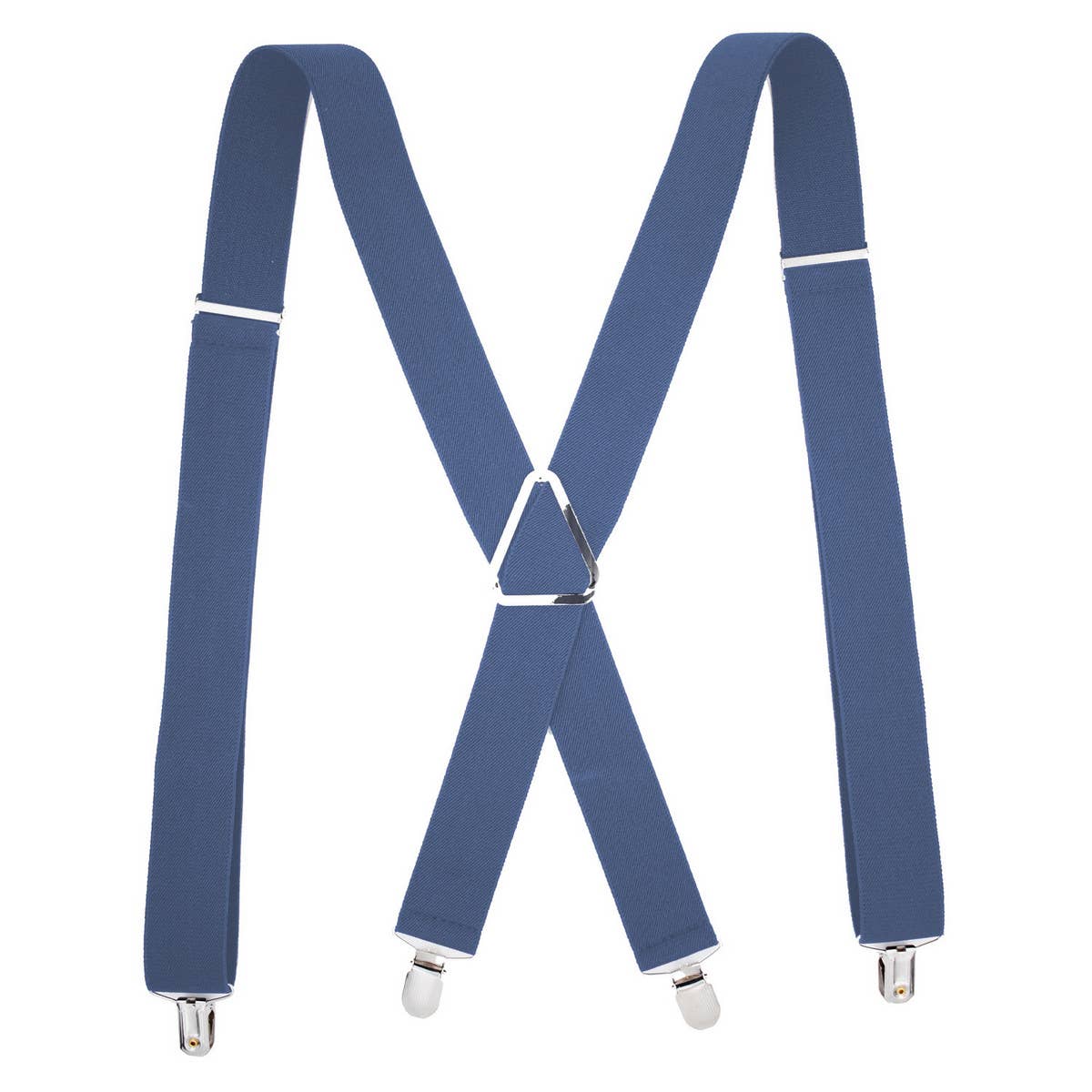 SOLID COLOR ELASTIC ADULT SUSPENDER CLIP_CWMM1110