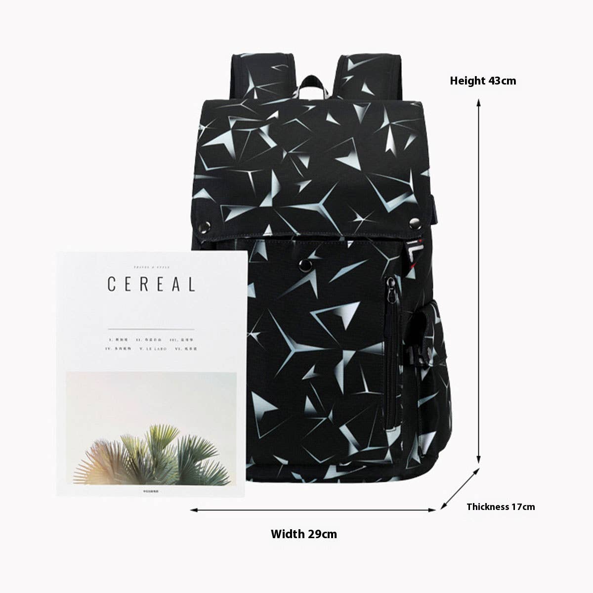 Waterproof Printed Backpacks for School Boys_CWAB5500