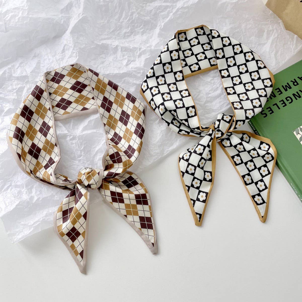 VERSATILE GEOMETRIC SQUARE HAIR FASHION HEADBAND