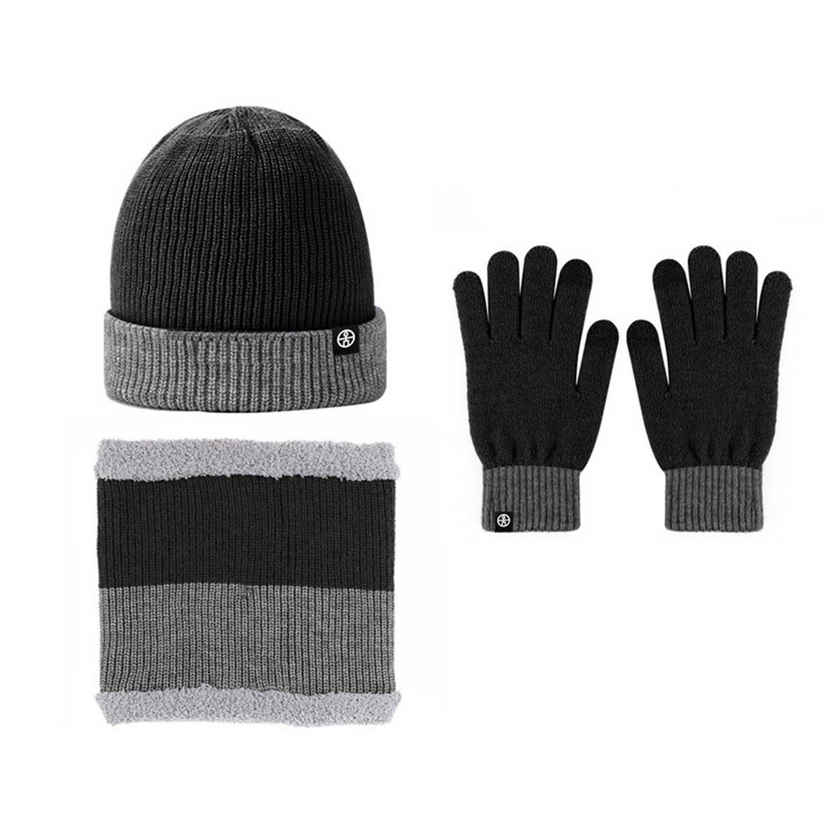 OUTDOOR COLD-PROOF DOUBLE-SIDED EARMUFFS SUIT_CWMM2793