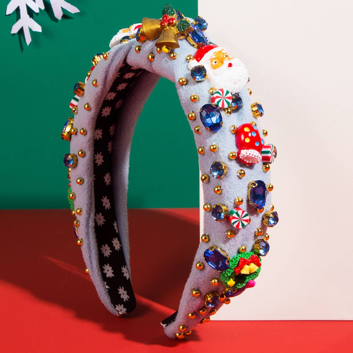 CHRISTMAS ELEMENT ACCESSORY CLOTH SET DRILL HOOP