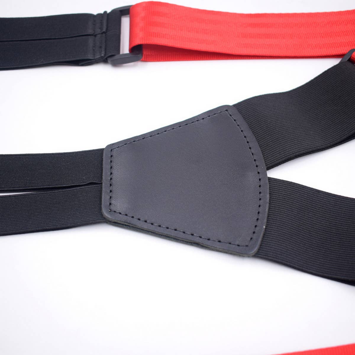 MEN 6-CLIP ELASTIC CASUAL WIDENED SUSPENDERS