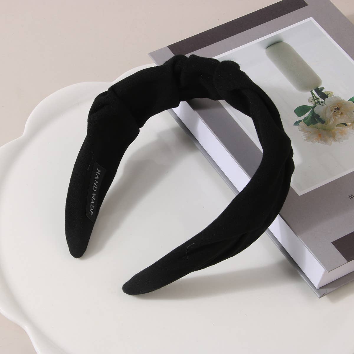 WOMEN WIDE-BRIMMED HAIRBAND HEADDRESS_CWAHA0475