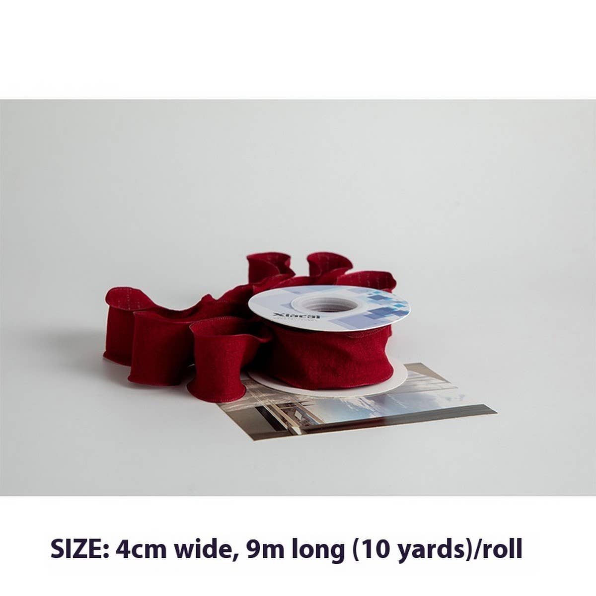 4CM WAVE LACE RUFFLED RIBBON DIY RIBBON_CWMM5775