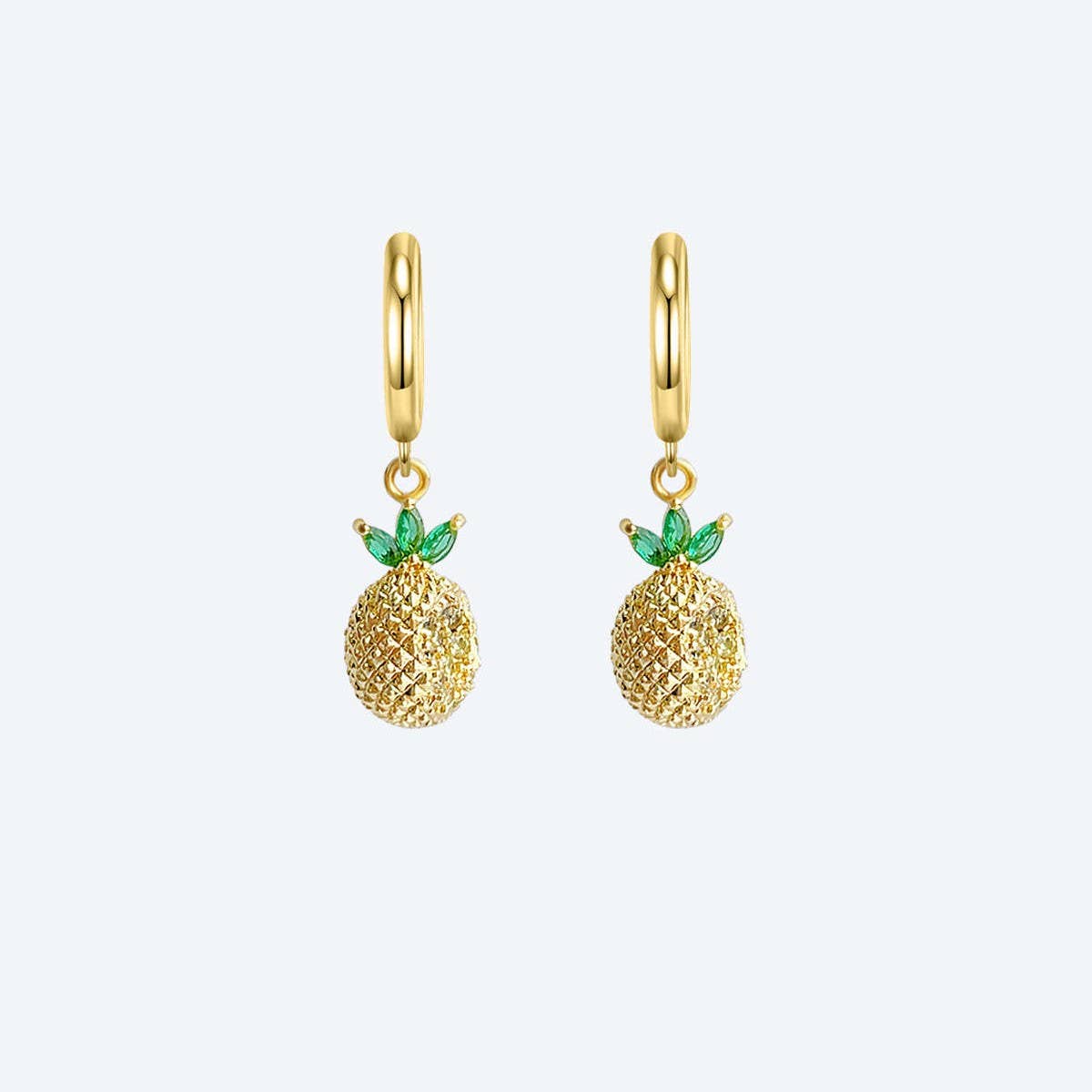 High-end Fashion Fruit Series Gold Earrings