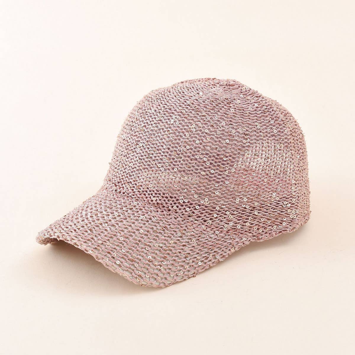 Women??¢s Trendy Summer Sequins Baseball Cap Sun Hat CWAH1413