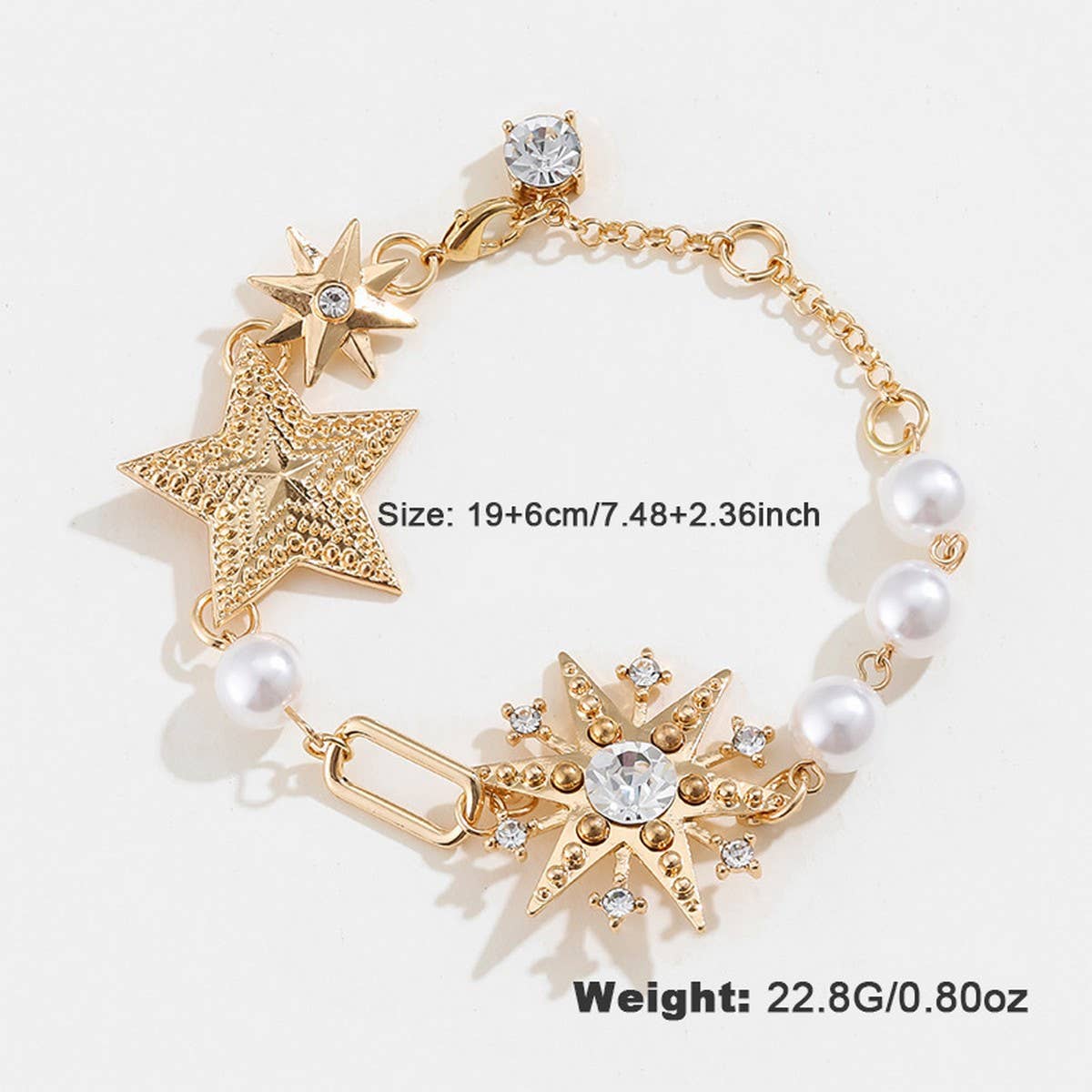 TEMPERAMENT SIX-POINTED STAR DIAMOND FASHION SUIT