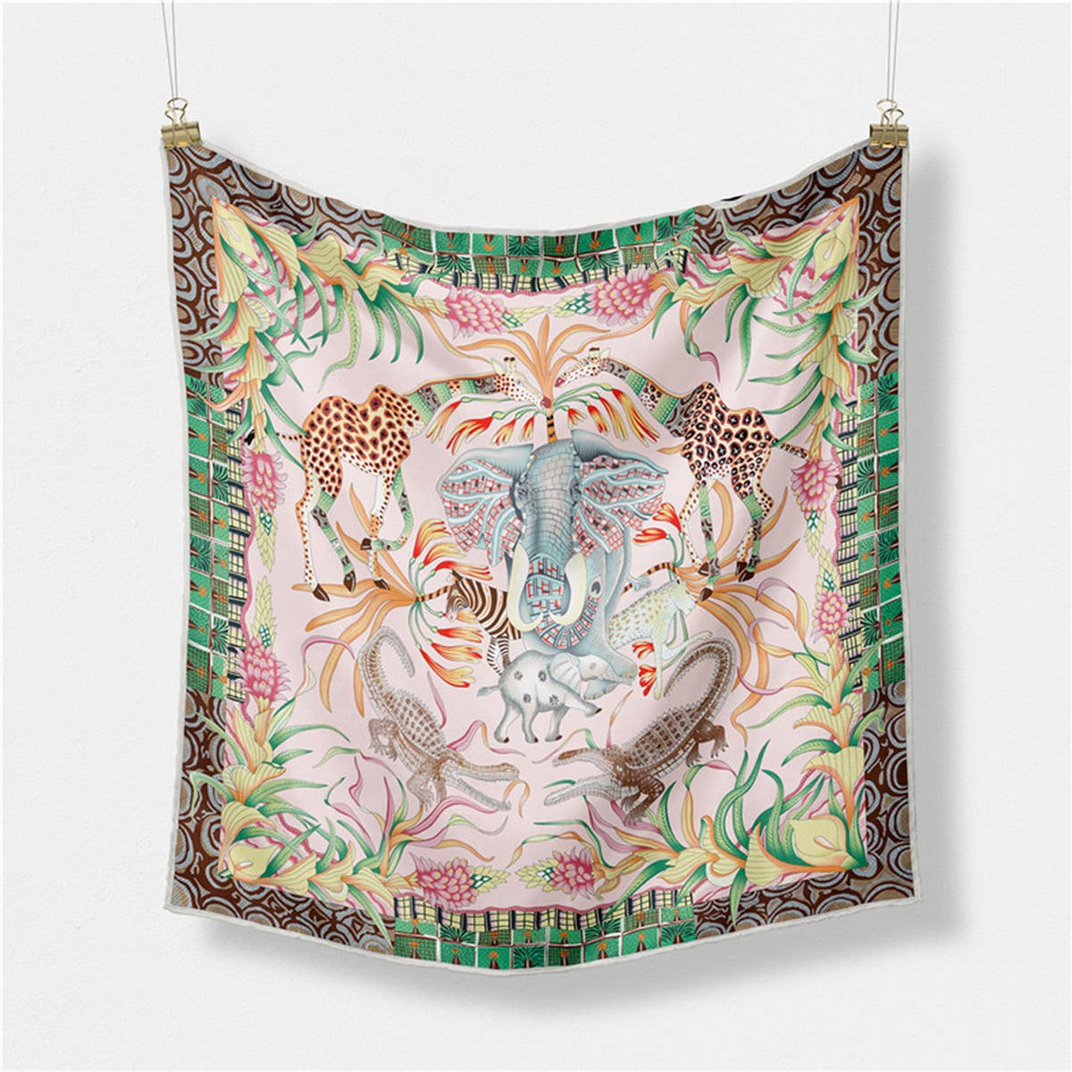 Silky Animal Print Scarf ? Mother's Day Gift