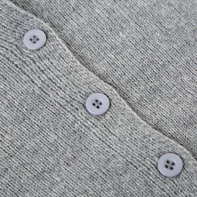 Girly Style Twist Solid Color Sweater