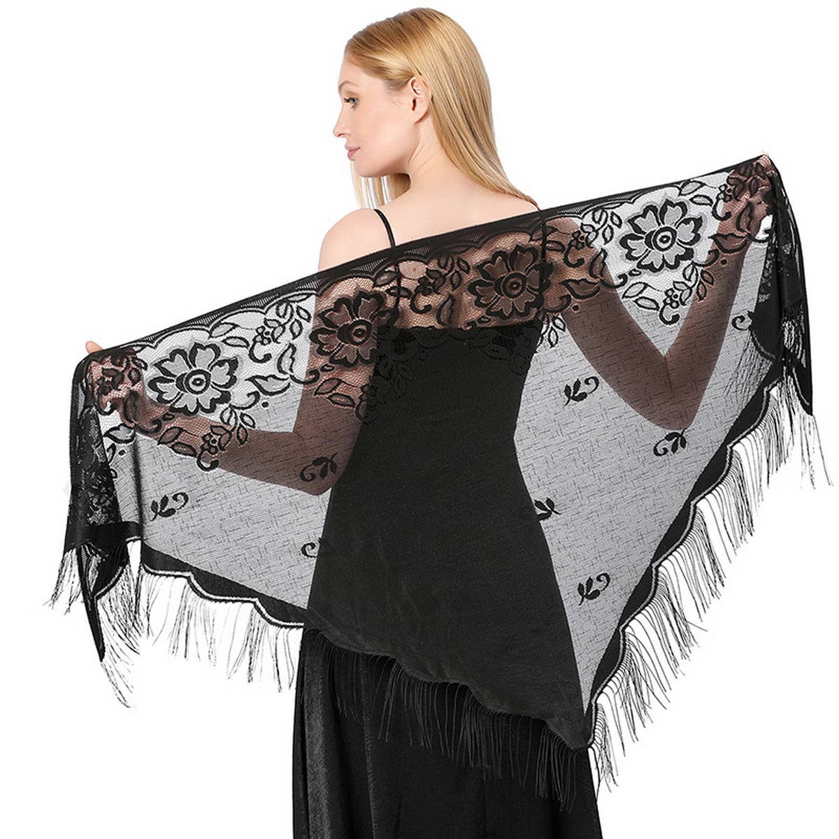 LACE SHAWL LACE TRIANGLE SCARF SHAWL