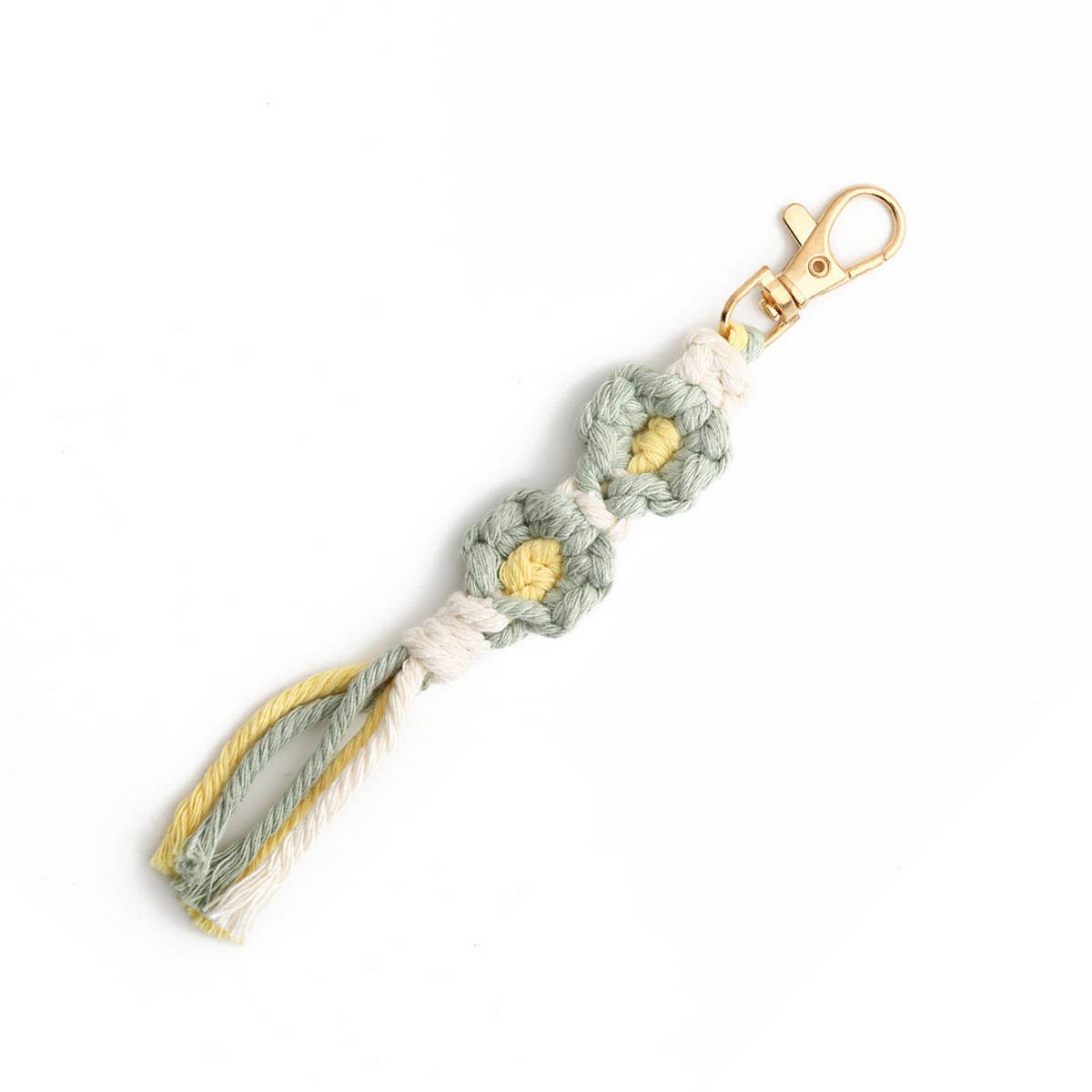 DIY HANDMADE TASSEL WOVEN KEYCHAIN