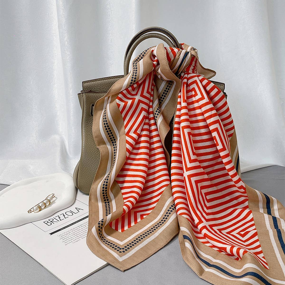 Autumn Winter Scarf - Stylish Irregular Shawl_CWASC0902